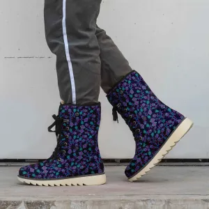 Beaded Nouveau Coal Polar Winter Boots