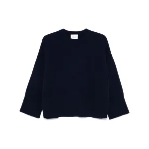 BEYOU cashmere fine knit Sweaters Blue