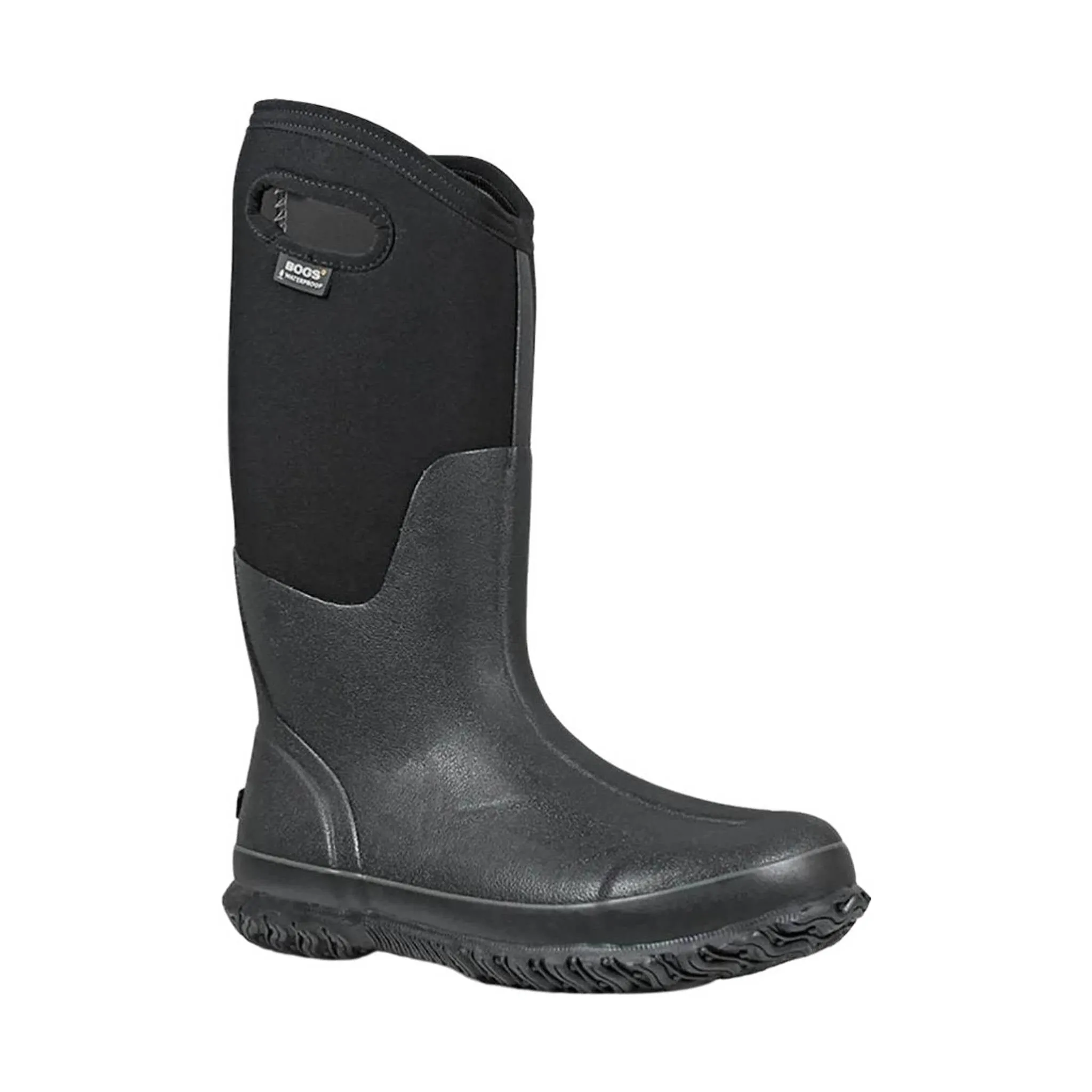 Bogs Women's Classic High With Handles Rain Boot - Black