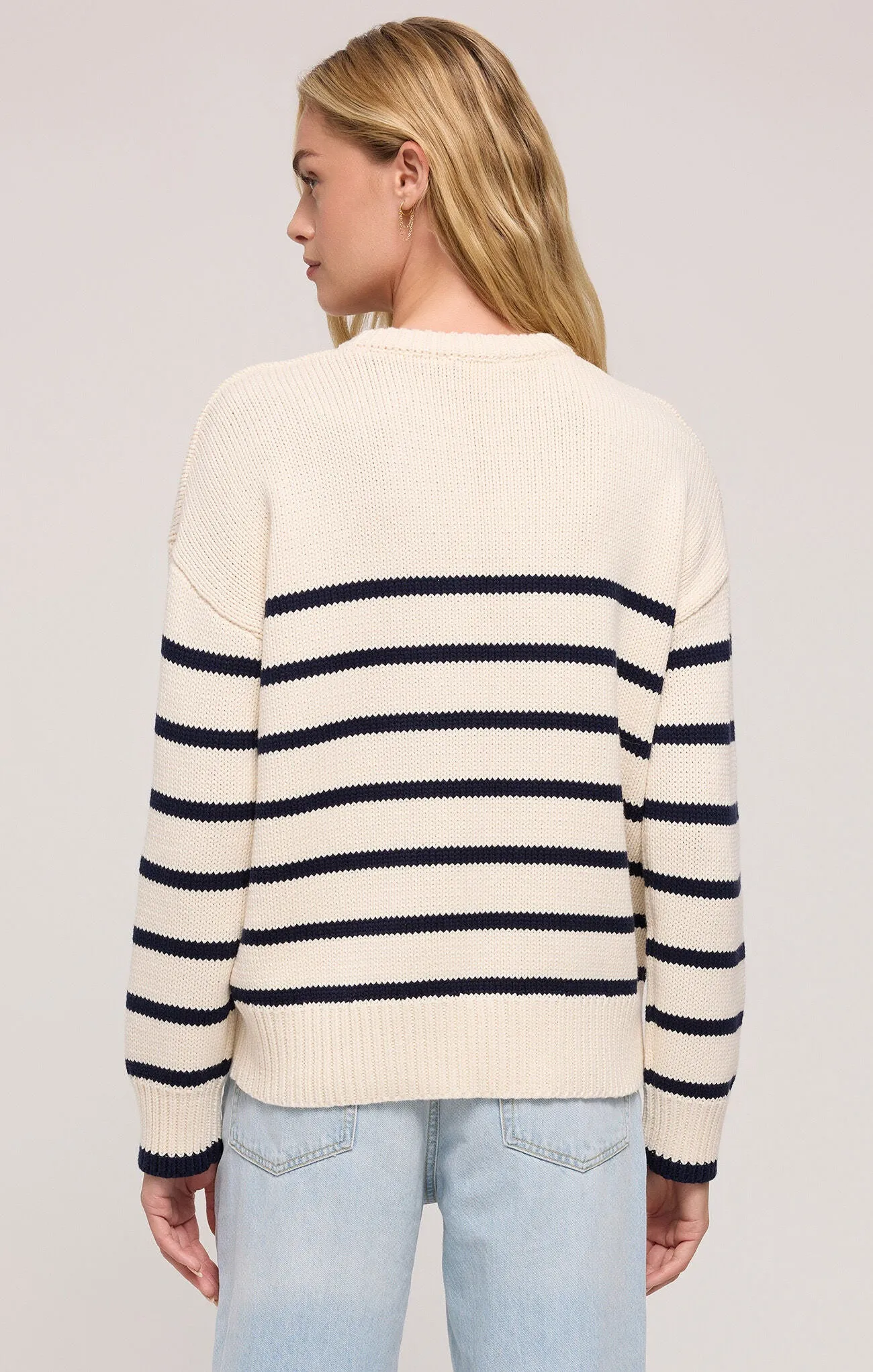 Boyfriend Striped Sweater