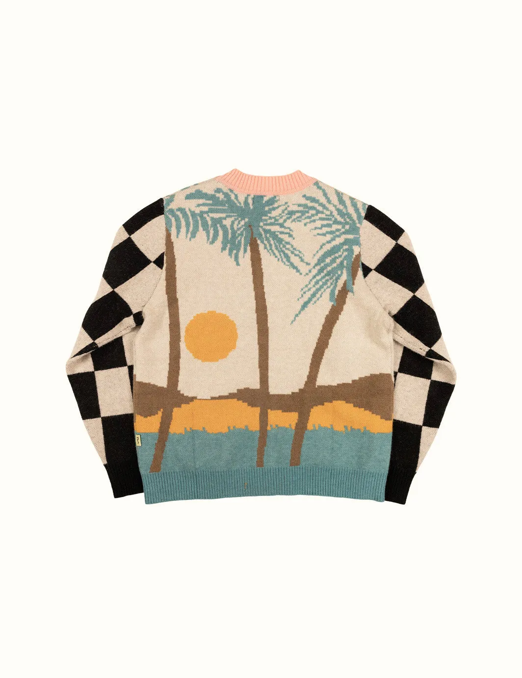 Duvin Design Company Tropical Cardigan - WHITE