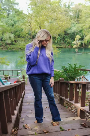 Extended Stay Violet Purple Sweater