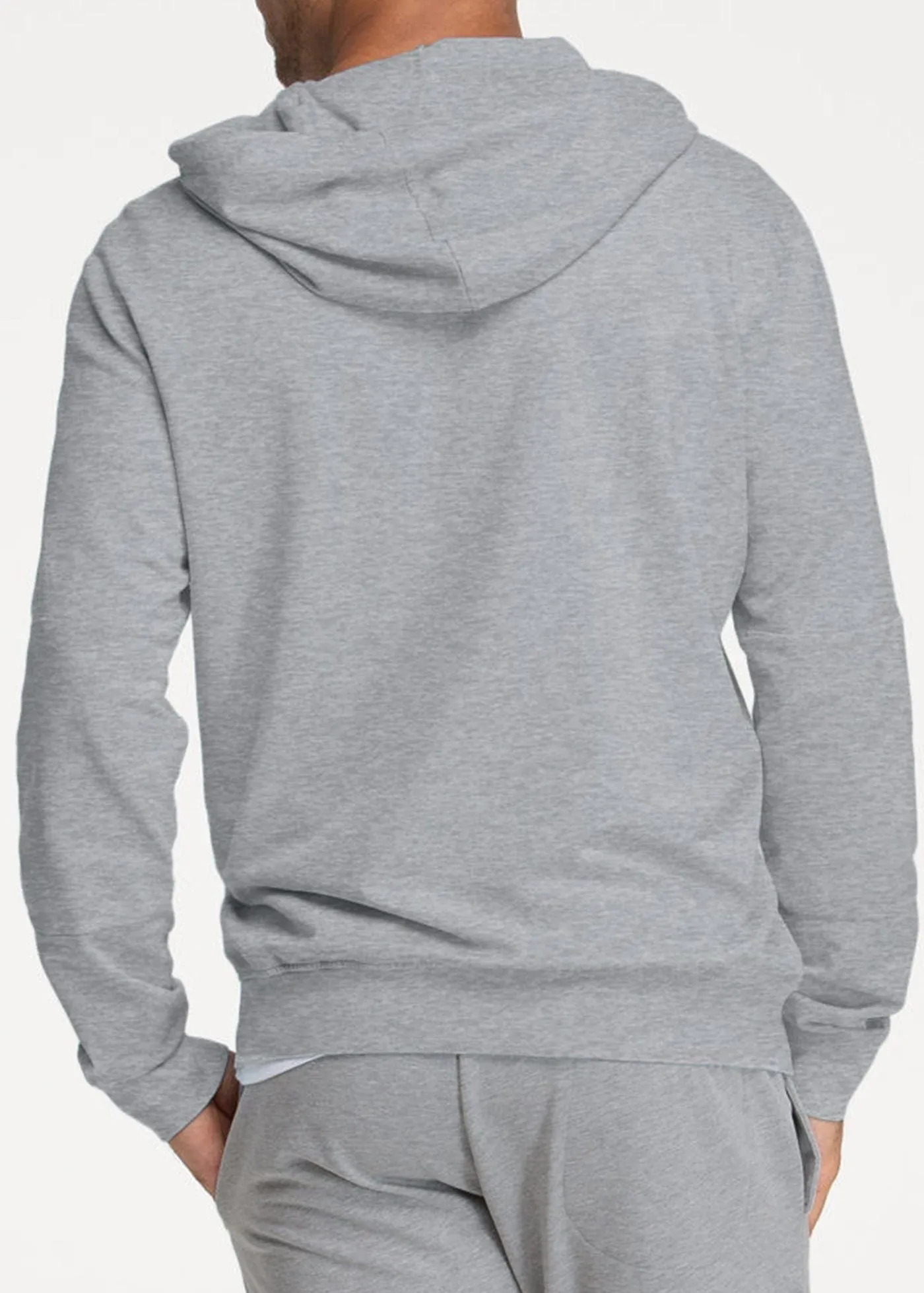 High & Mighty Lightweight SWET-Hoodie | Heather Charcoal