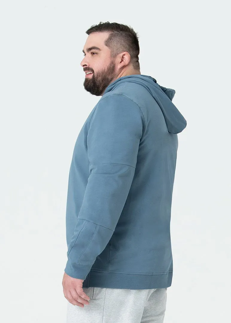 High & Mighty Lightweight SWET-Hoodie | Medium Blue