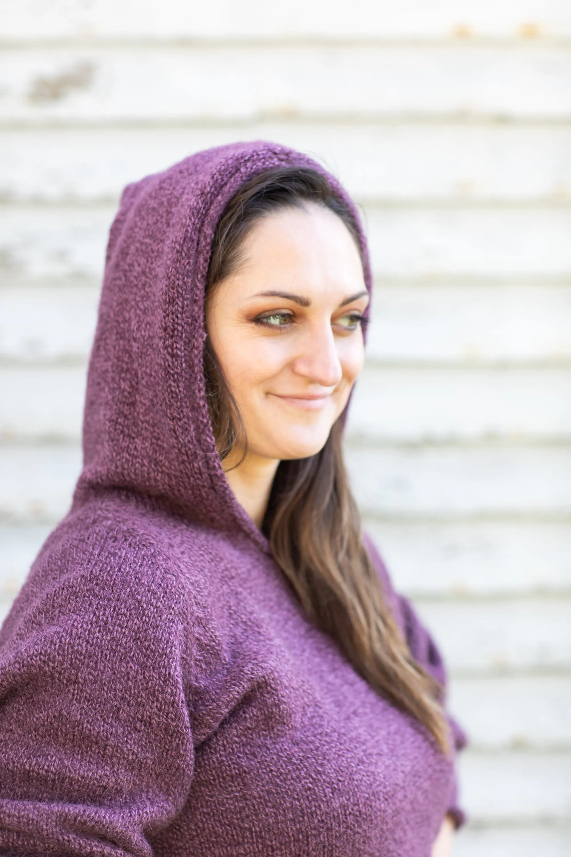 Hooded Unisex Alpaca Sweater