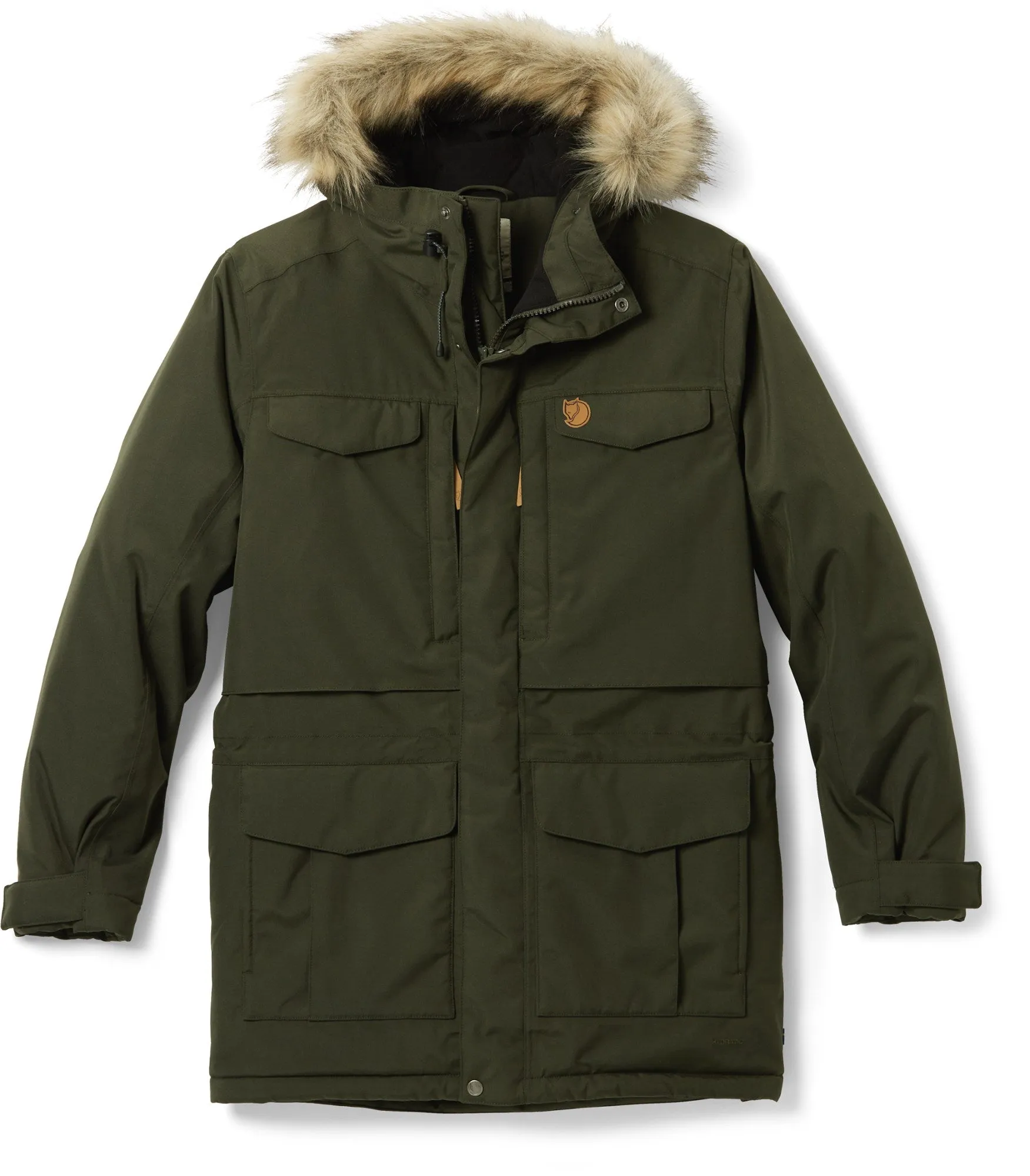 Insulated parka Nuuk - Men's Fjallraven, green