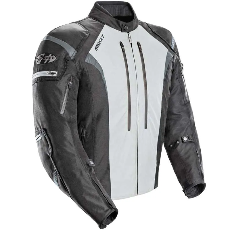 Joe Rocket Atomic 5.0 Mens Textile Jacket Black/Silver