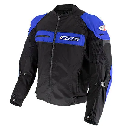 Joe Rocket Dayride Mens Textile Jacket Blue/Black