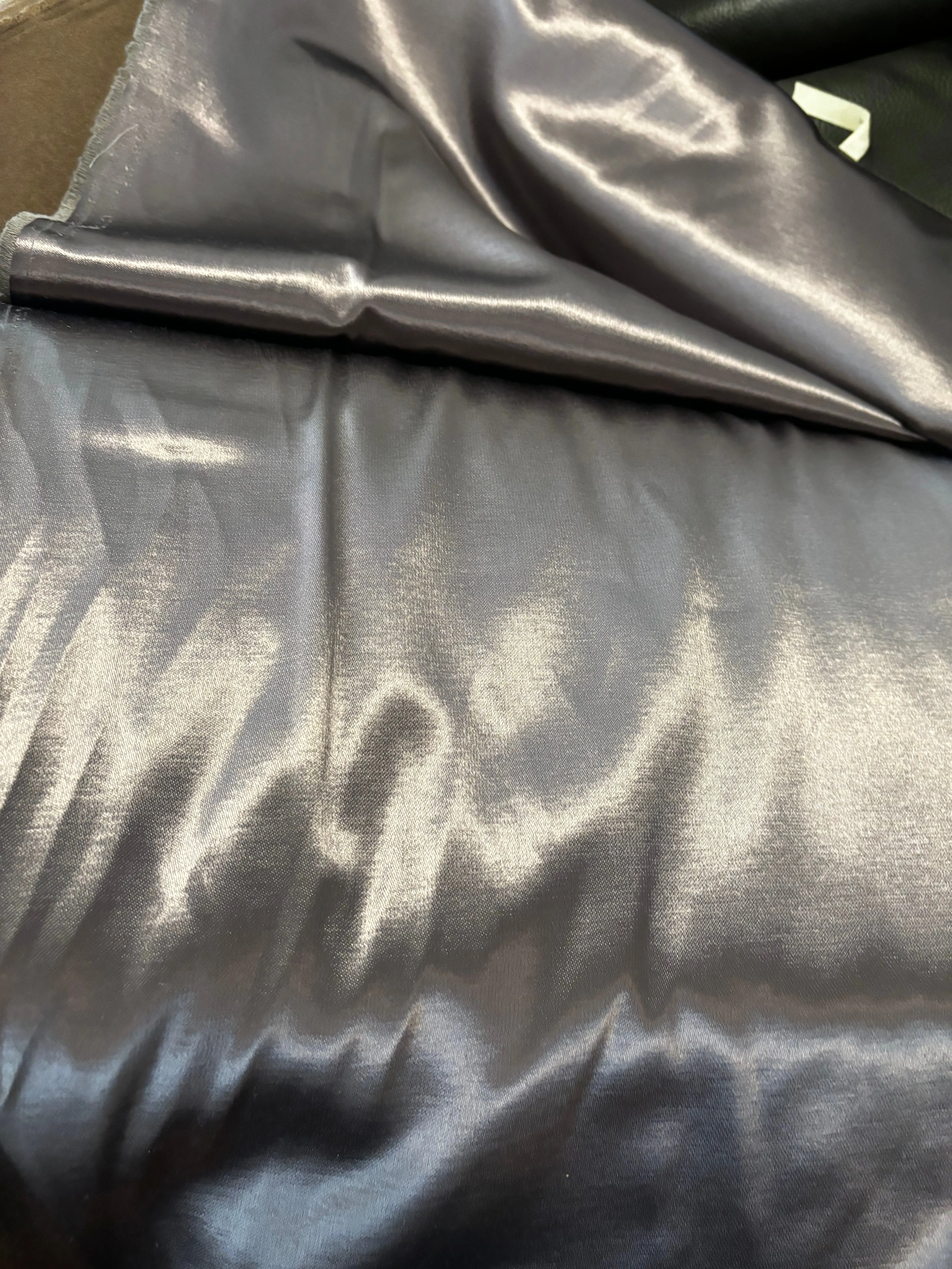 Kasha Satin Lining GREY