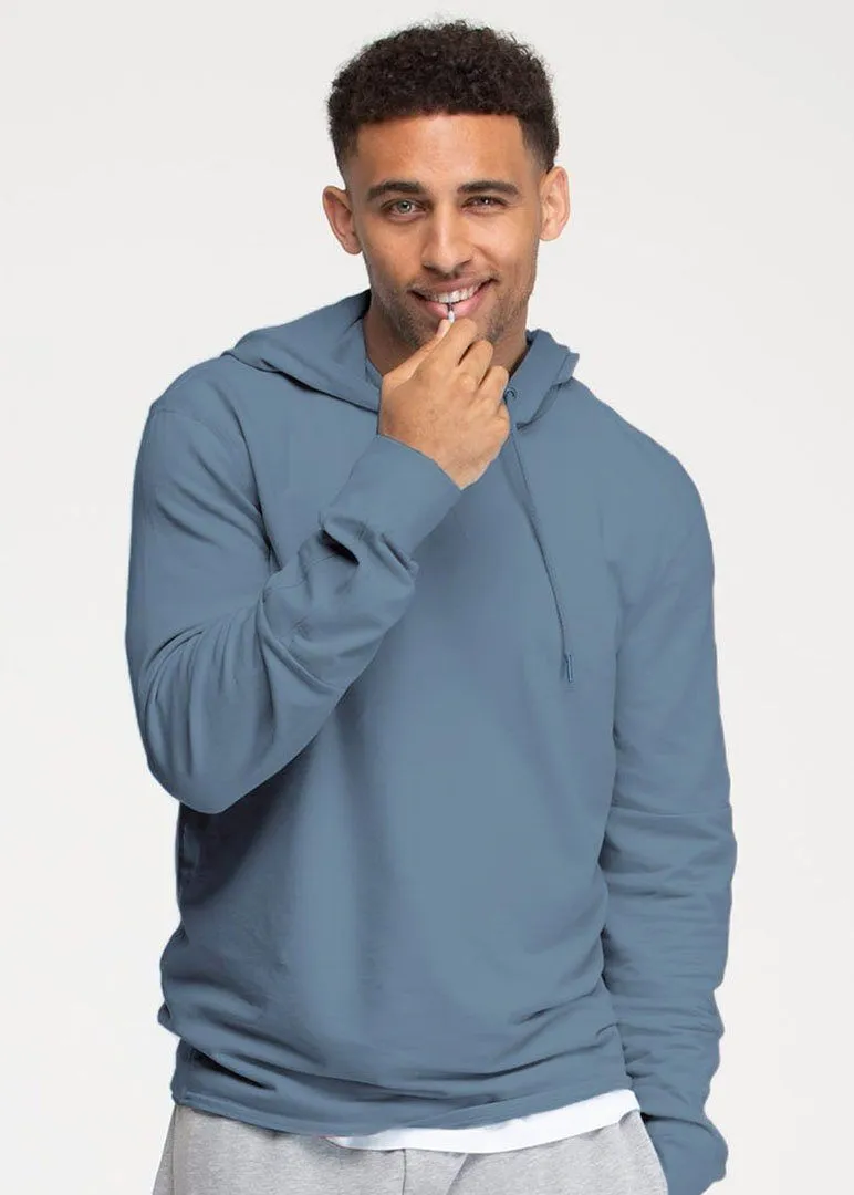 Lightweight SWET-Hoodie | Medium Blue