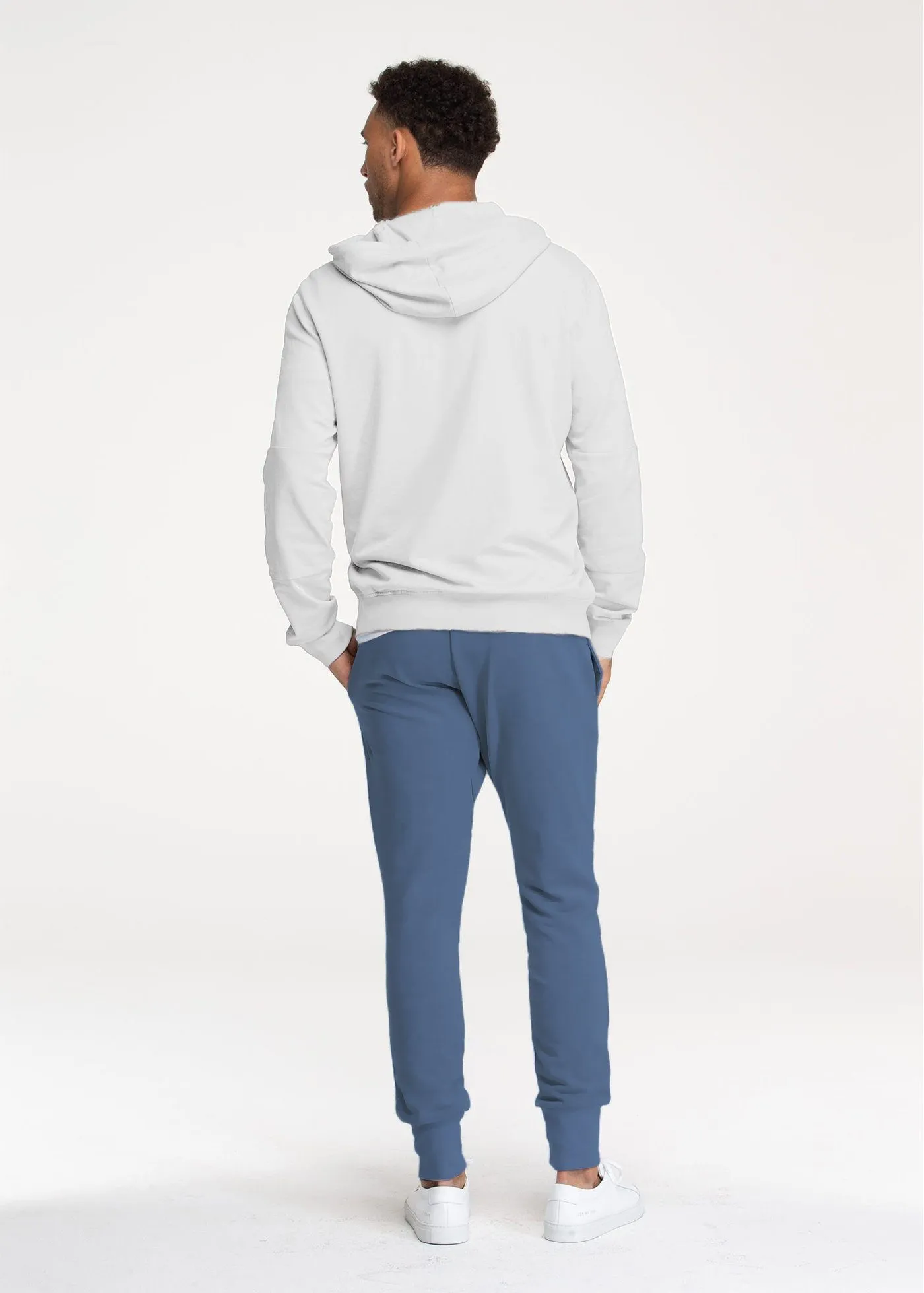 Lightweight SWET-Hoodie | White