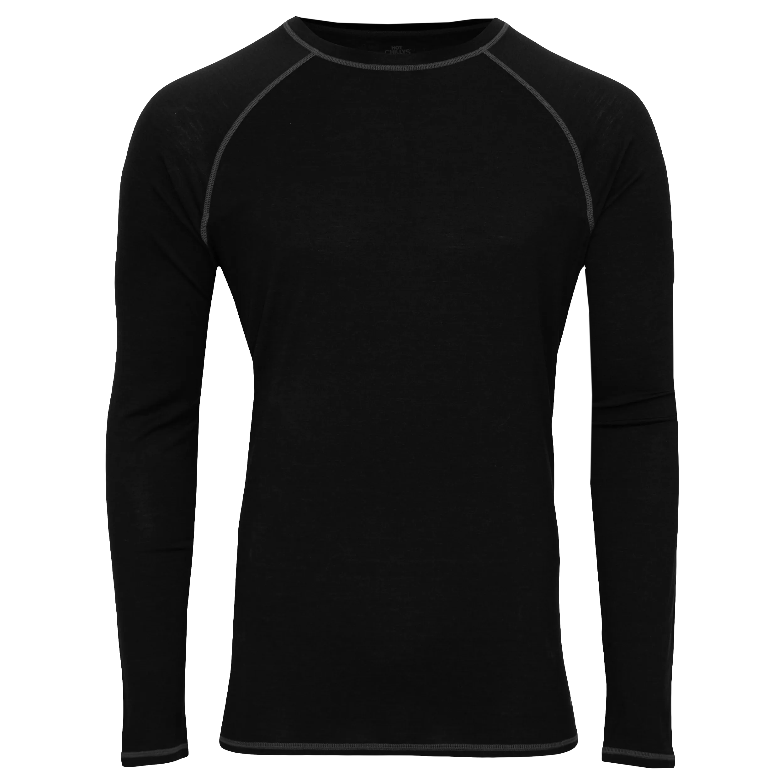 Men's Clima-Wool Merino Crew - Black