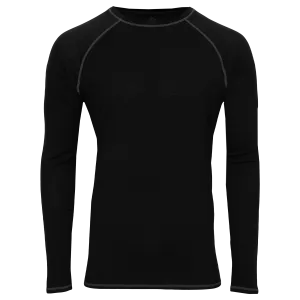 Men's Clima-Wool Merino Crew - Black