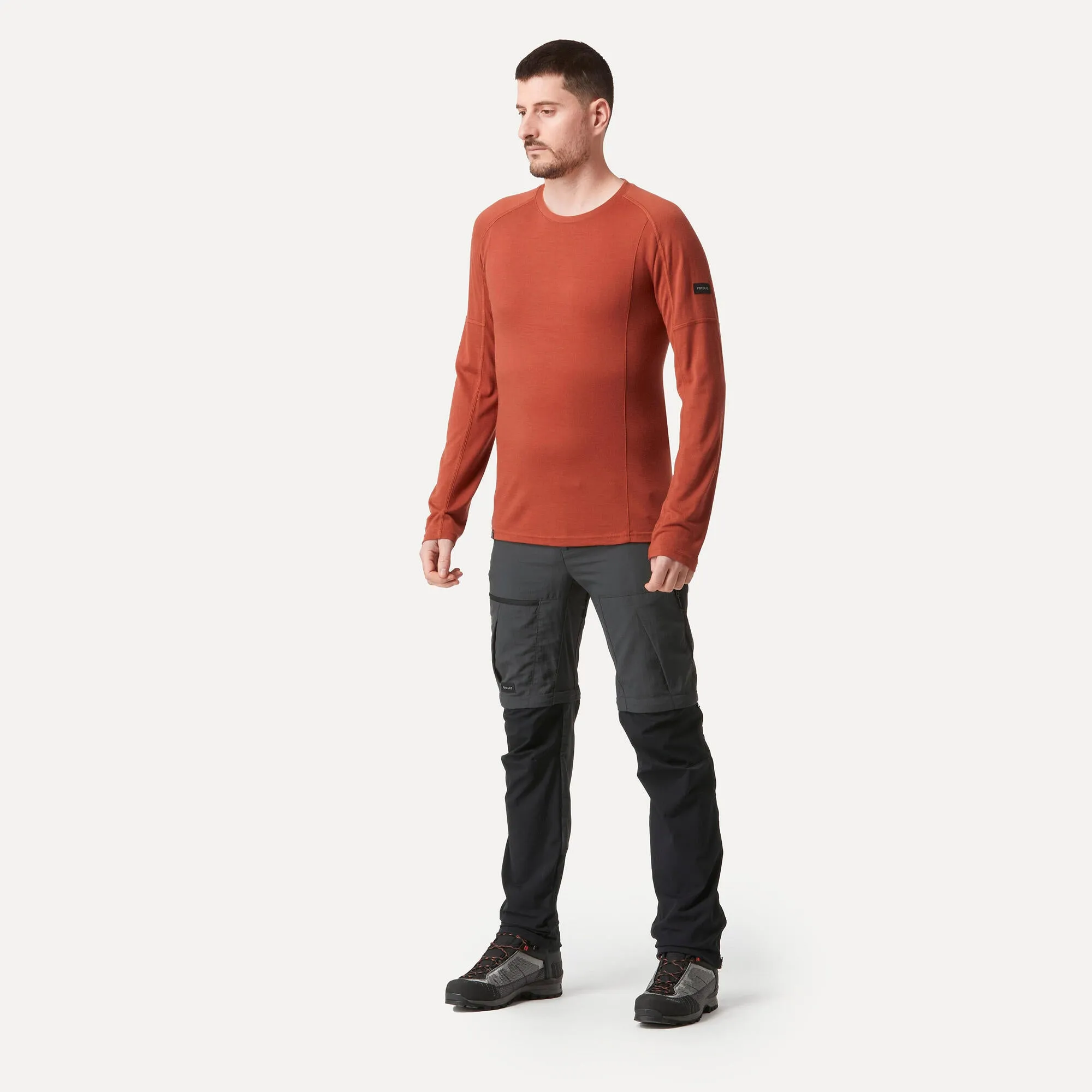 Men's Long-sleeve T-shirt Merino Wool MT500