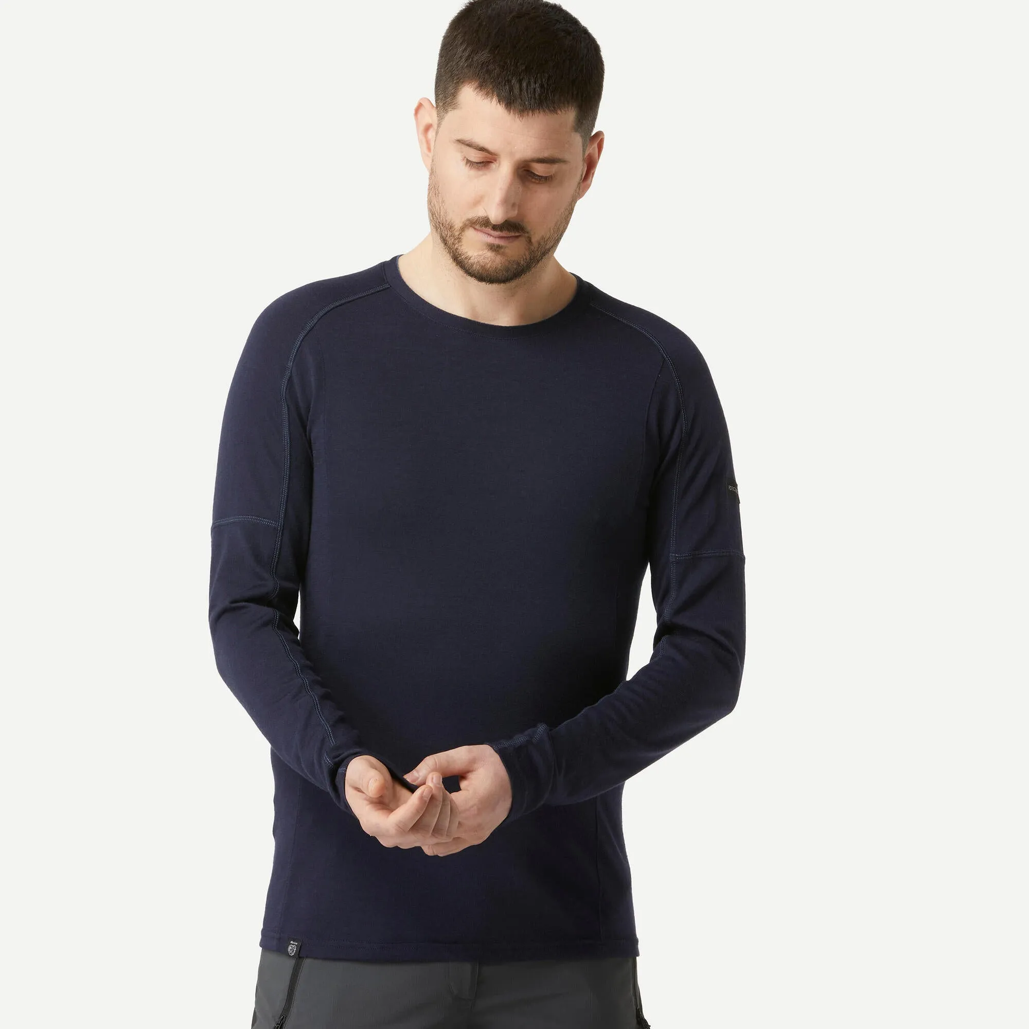 Men's Long-sleeve T-shirt Merino Wool MT500