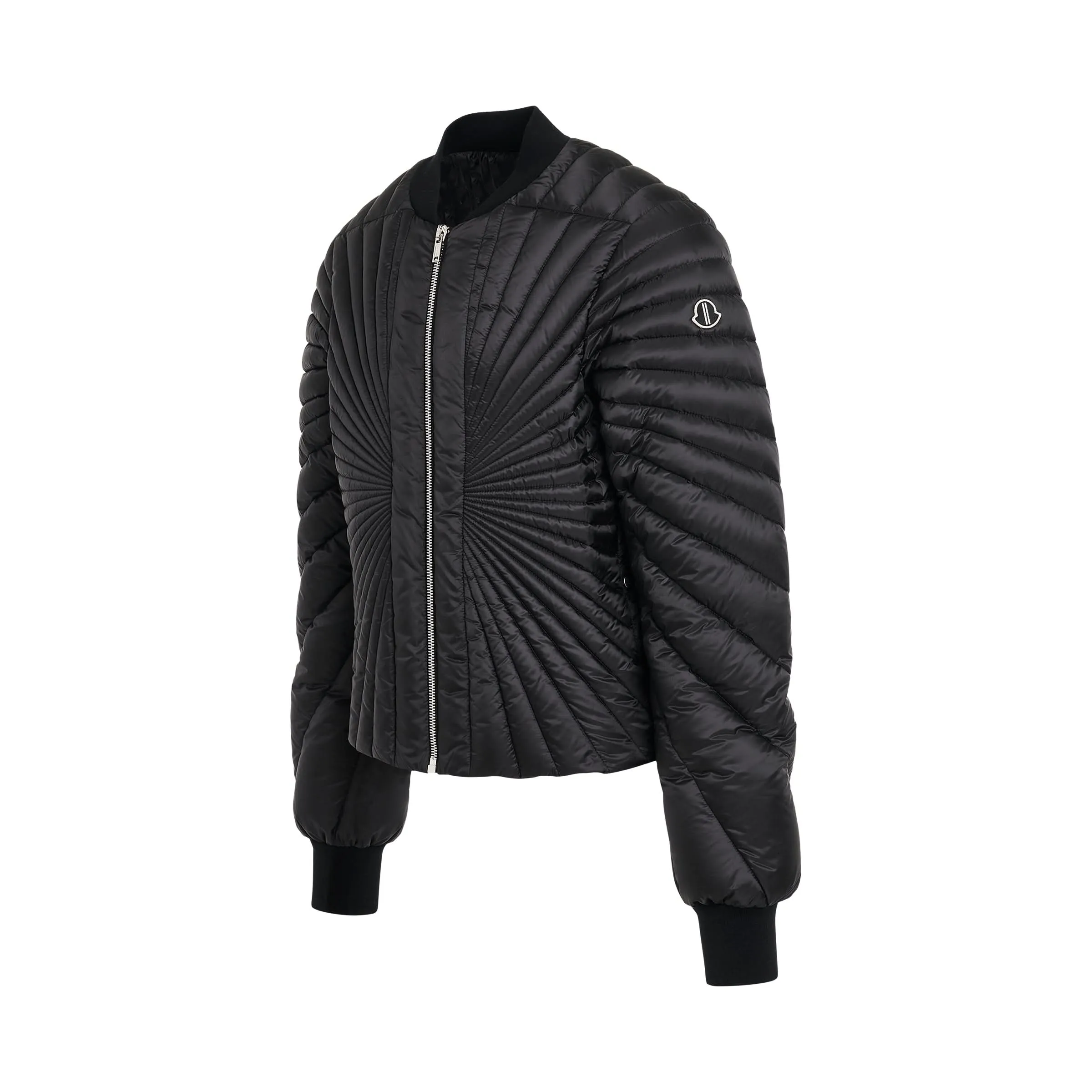 Moncler x Rick Owens Radiance Flight Jacket in Black