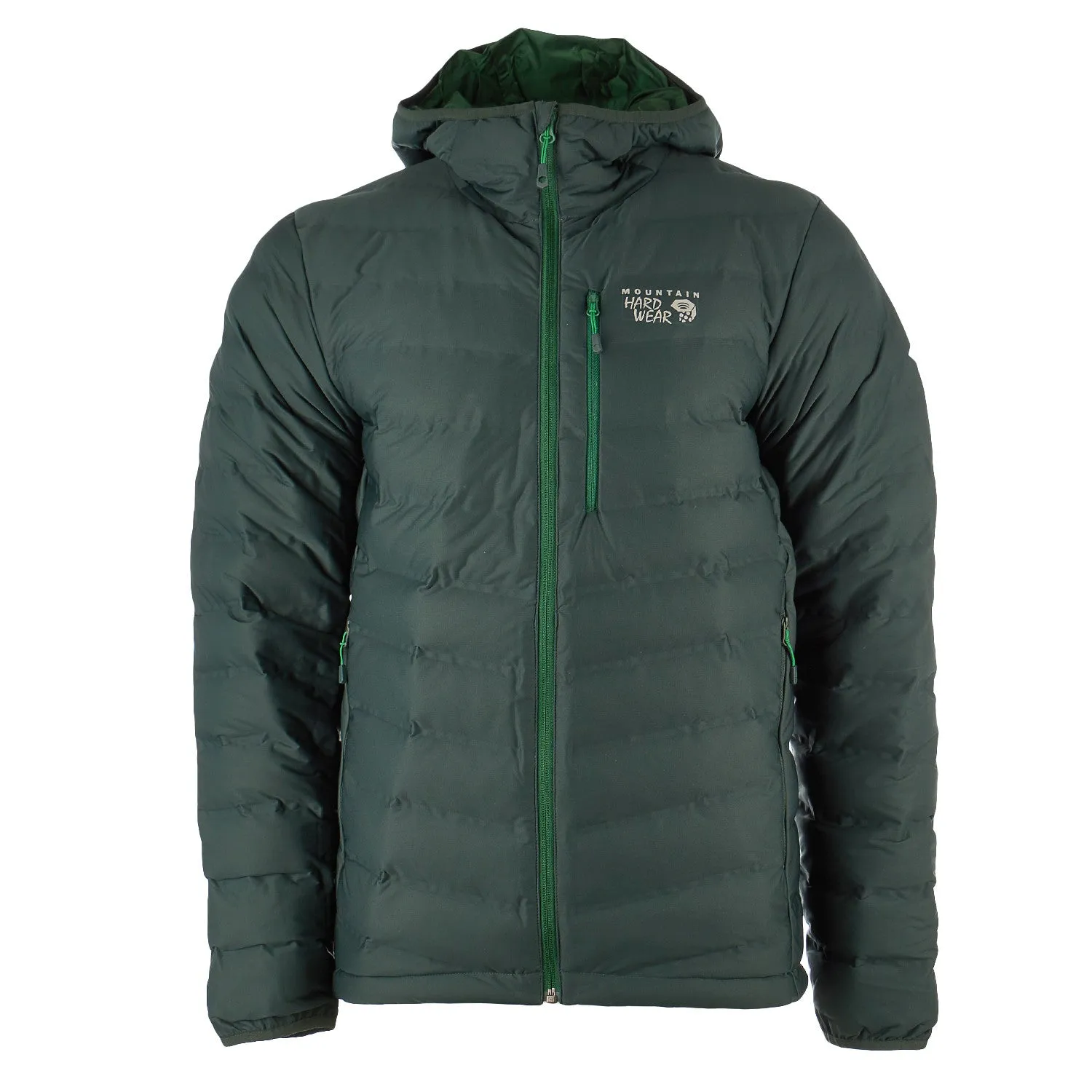 Mens Mountain Hardwear StretchDown Hooded Jacket - Optimized Stretchable Down Insulated Outerwear