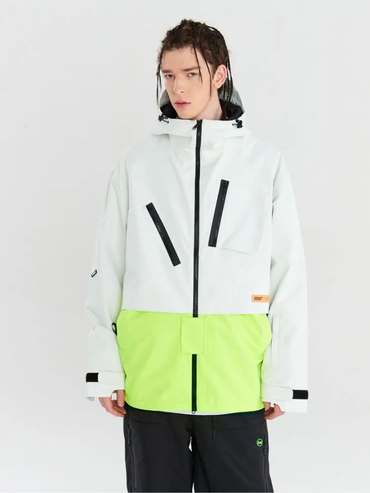 NANDN X DOLL Chic Colorblock Snow Jacket - Men's