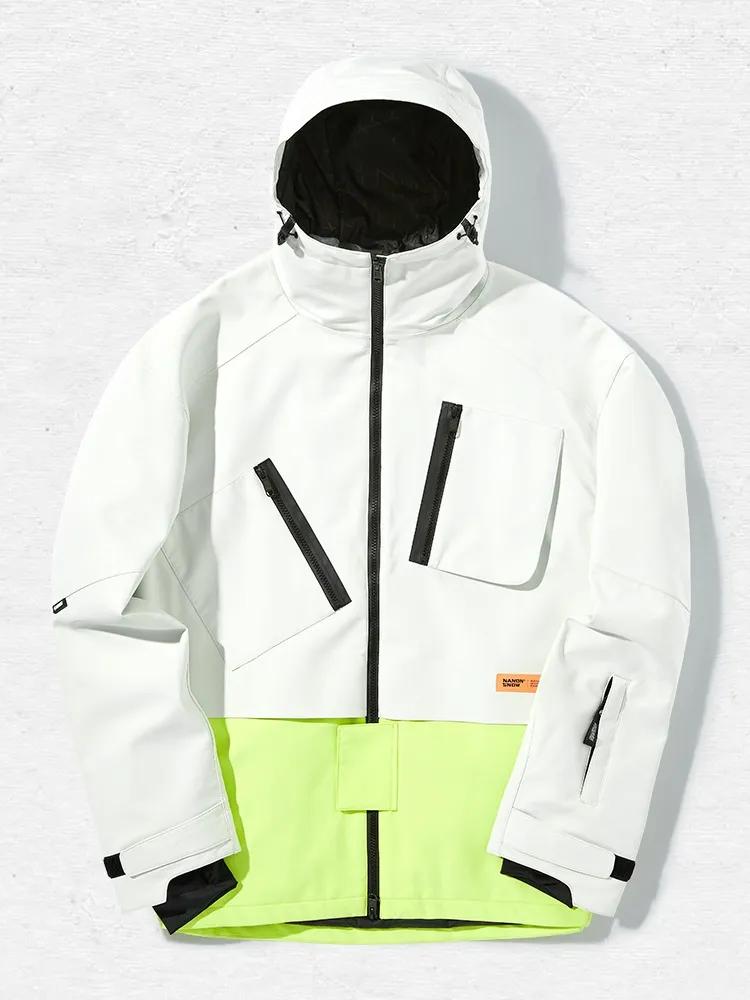 NANDN X DOLL Chic Colorblock Snow Jacket - Men's