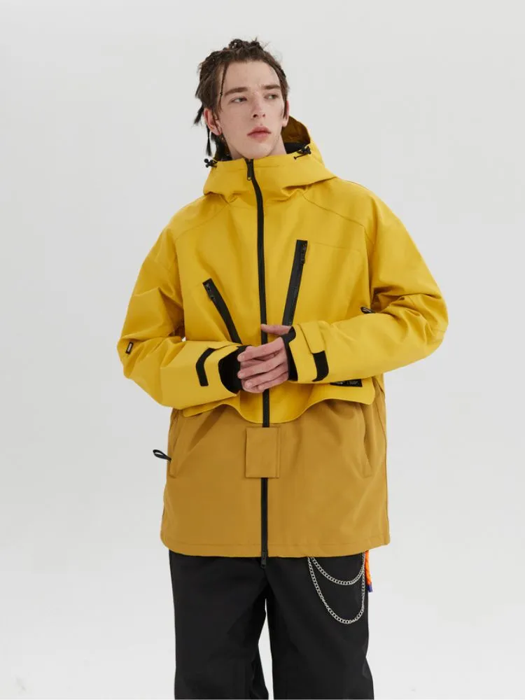 NANDN X DOLL Chic Colorblock Snow Jacket - Men's