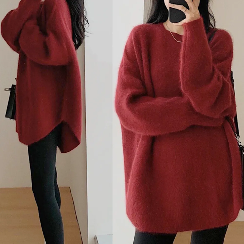 Relaxed Cozy Pullover Sweater