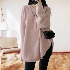 Relaxed Cozy Pullover Sweater