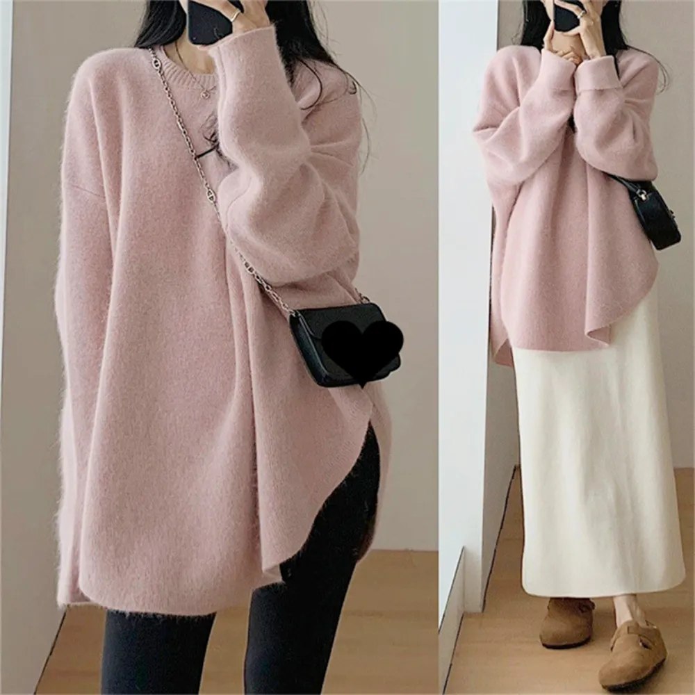 Relaxed Cozy Pullover Sweater