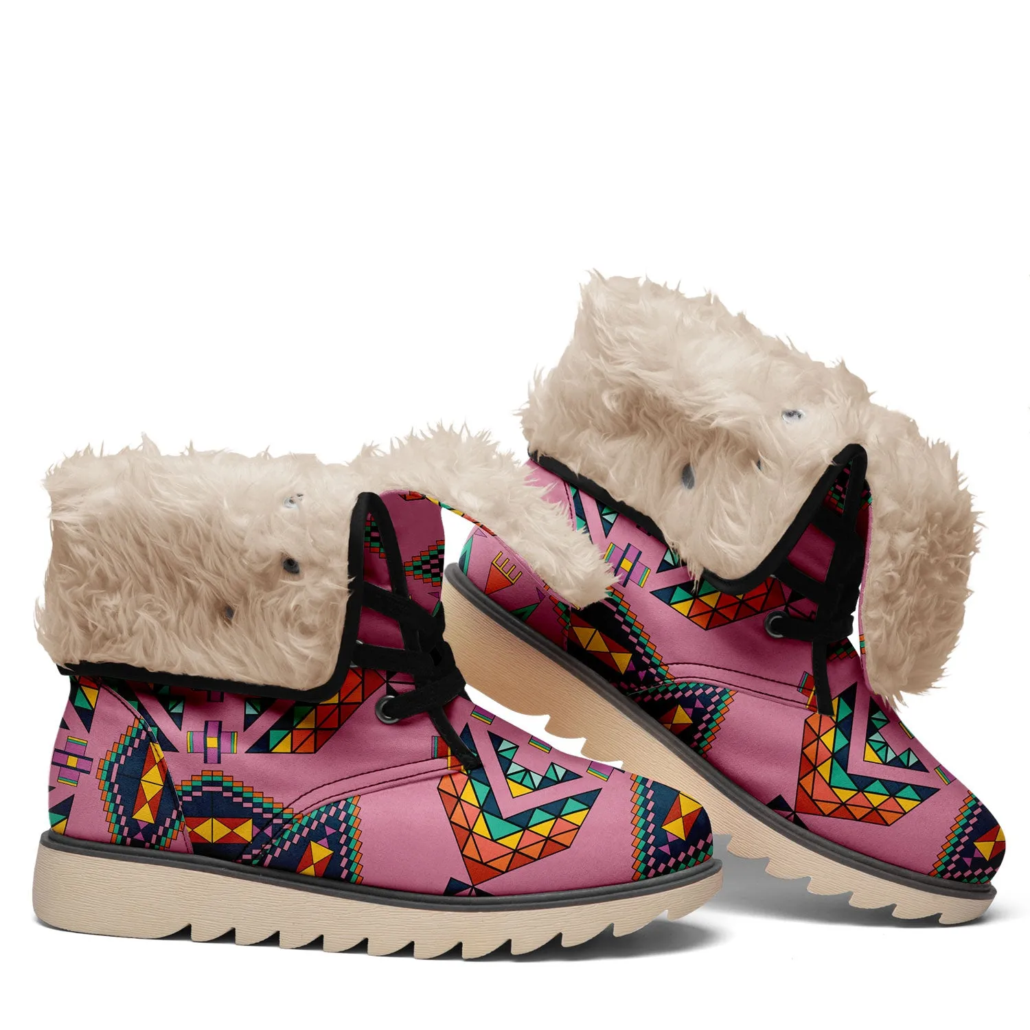 Travois Tipi Dusky Sunset Polar Winter Boots