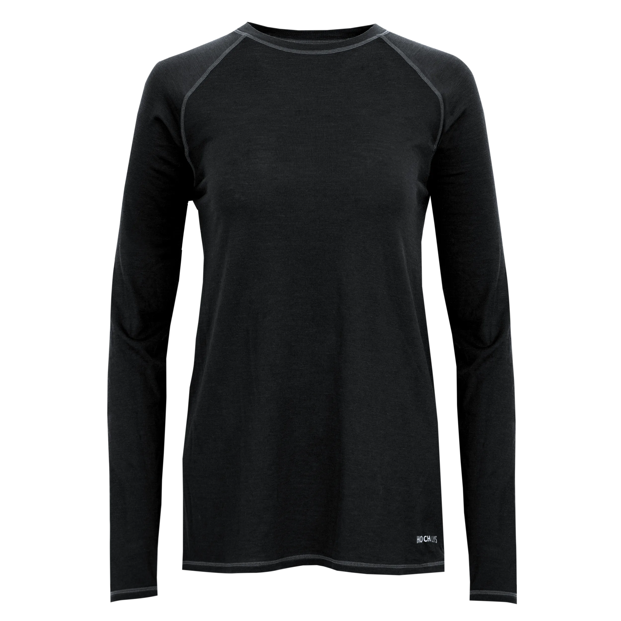 Women's Clima-Wool Merino Crew - Black